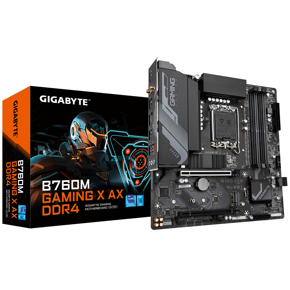 Bekijk afbeelding 6 van Gigabyte 1700 B760M GAMING X AX DDR4 - DDR4/M.2/DP/HDMI